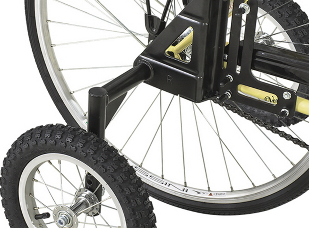 Pomoćni točkići za velike bicikle aluminium 20-29” do 120kg