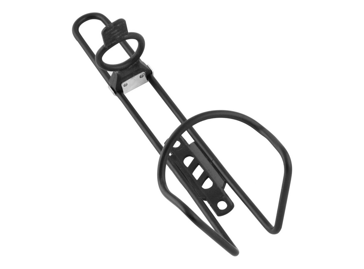 Držač obične bočice 500ml aluminijum crni