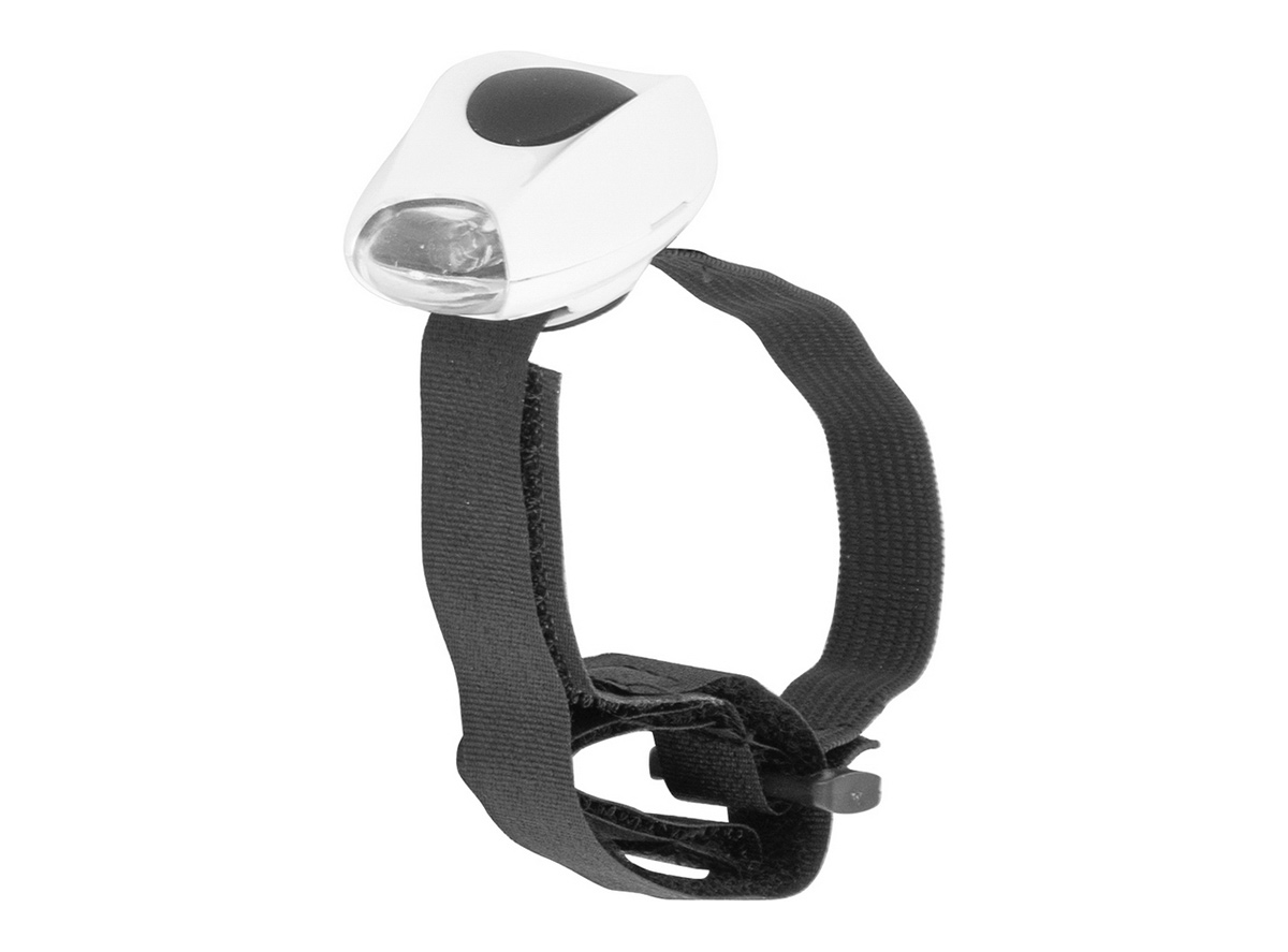 Treptač prednji sig beli    sa čičak trakicom