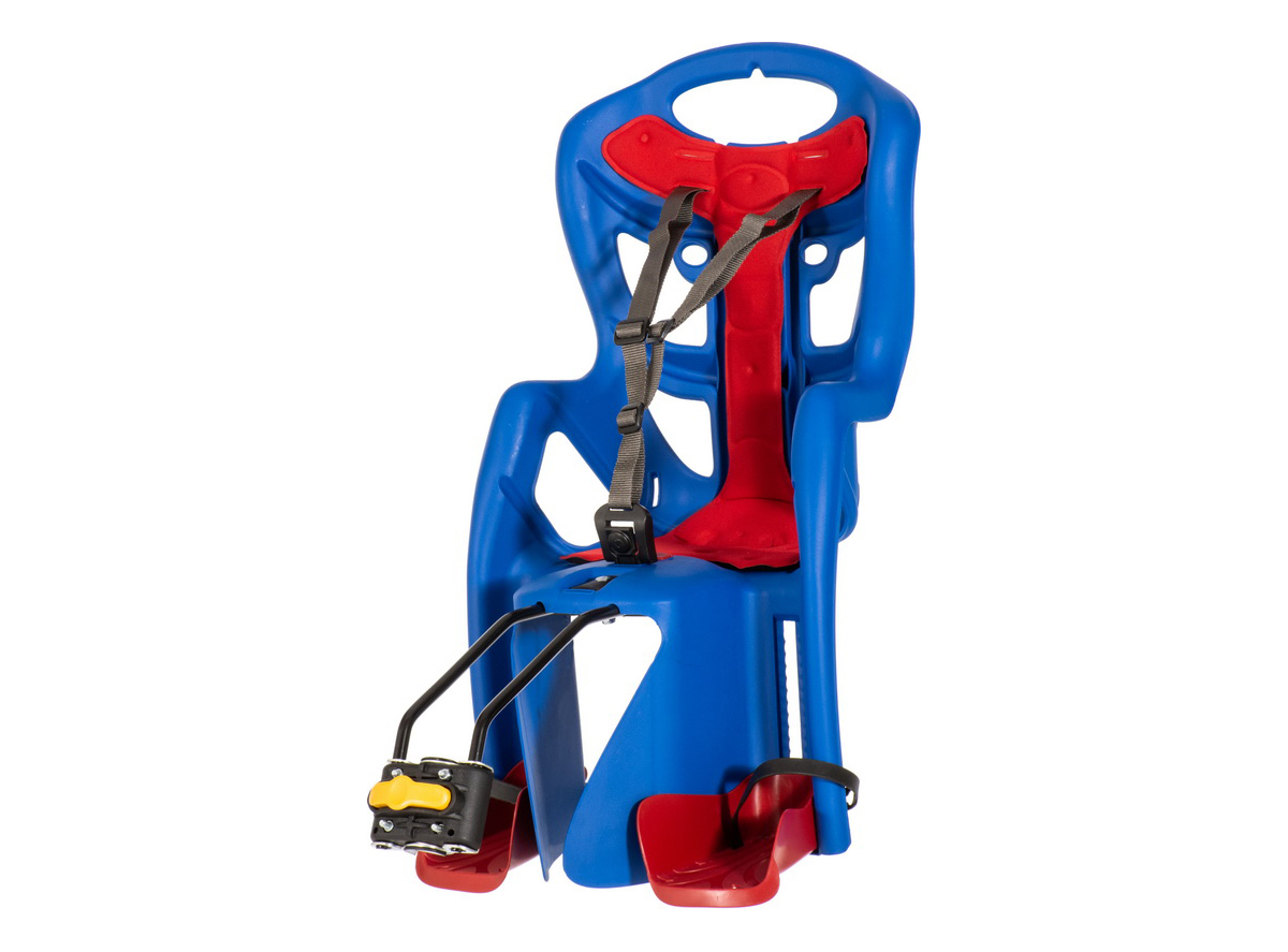 Sedlo dečije Bellelli Pepe na ram plavo crveno 22 kg