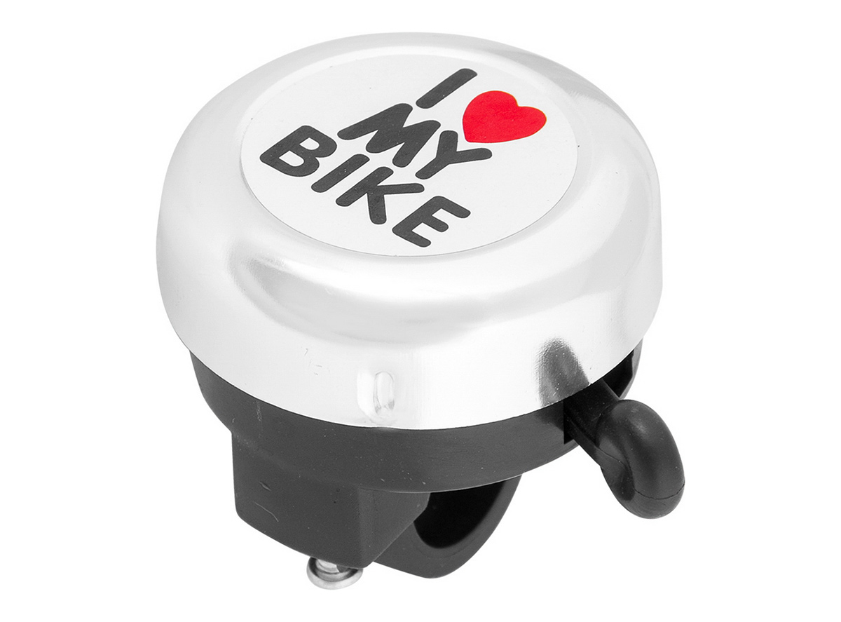 Zvono hromirano “i love my bike”